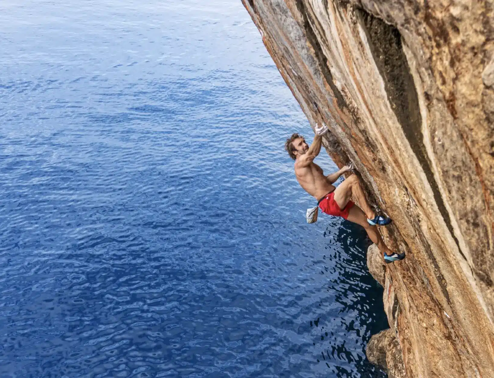 Chris Sharma. Mallorca, Spain. Photo Ricardo Giancola