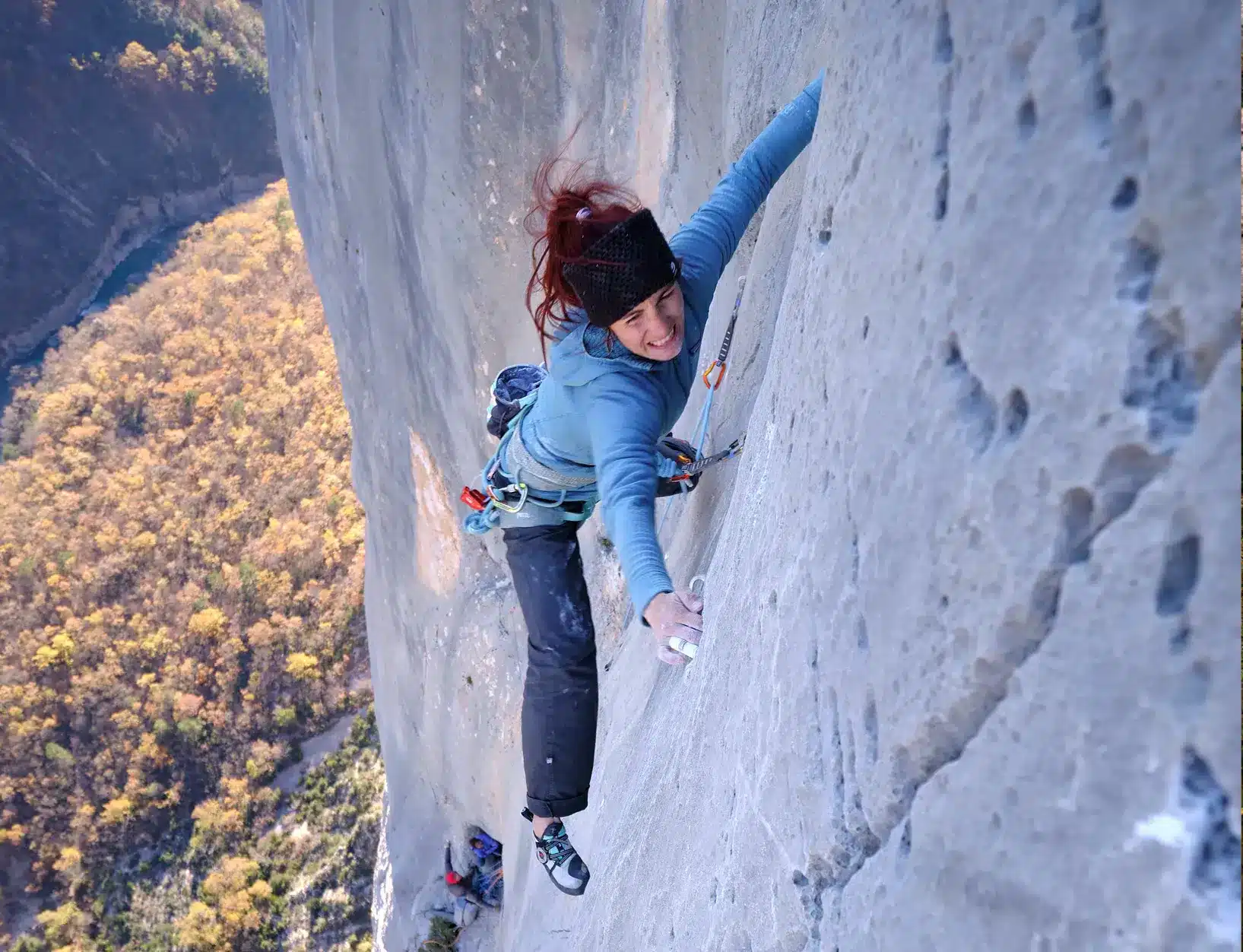 Lise Billon. Verdon, France. Photo Julien Ravanello